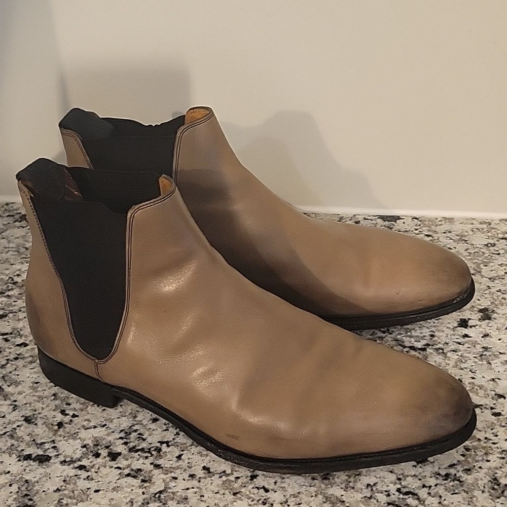 Edward Green Camden Antique Finish Brown Leather Chelsea Boot  10US 9.5UK